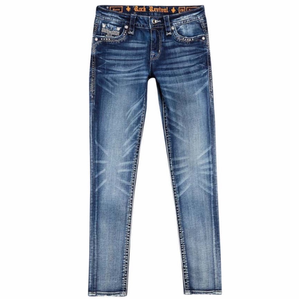 ROCK REVIVAL Kerra Easy Skinny Jeans - Picture 2 of 11